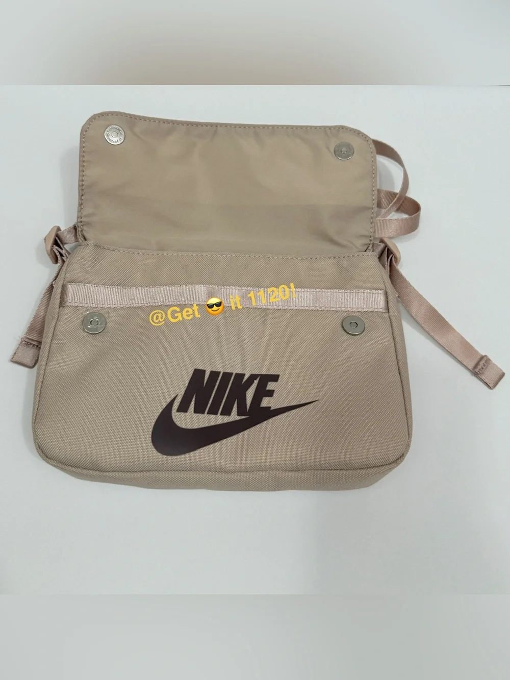 Nike Sportswear Women's Futura 365 Cross-body Bag (3L) Fossil Stone CW9300-292